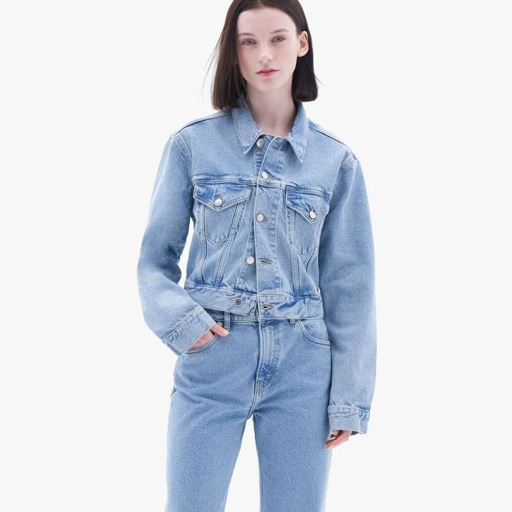 Aarika Women's Denim Standard Solid Jacket