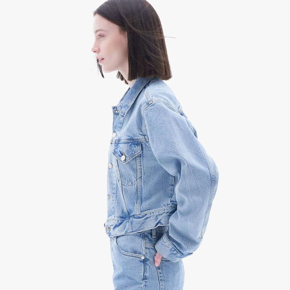 Aarika Women's Denim Standard Solid Jacket